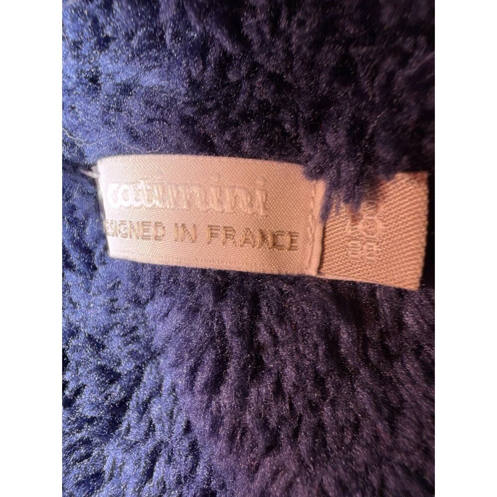 Designed in France Baby Cardigan corduroy Hooded Jacket Sherpa lining Sz-18 Mon - Picture 3 of 8